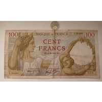Werty71 Франция 100 франков 1941 Банкнота 1 1