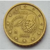 Испания 10 евроцентов 2000 г.