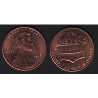 США km468 1 цент 2015 год (D) (0(st(0 ТОРГ
