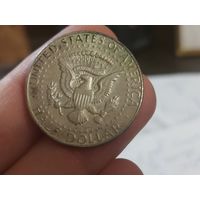 Монета США 1968 г 1/2 доллара