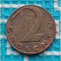 Австрия 2 гроша 1925 года, АU