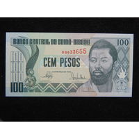 Гвинея-Биссау 100 песо 1990г.UNC