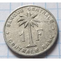 Руанда-Урунди 1 франк, 1960        ( 2-9-1 )