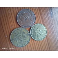 Хорватия 10 лип 2007, Тайланд, Бразилия 5 центов 2004 -13