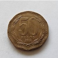 Чили 50 песо, 2008