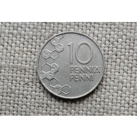 Финляндия 10 пенни 1990/1991