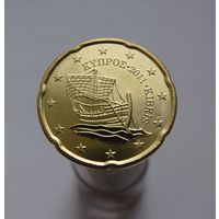 20 евроцентов 2011 Кипр UNC из ролла