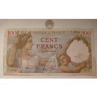 Werty71 Франция 100 франков 1941 Банкнота 1 2