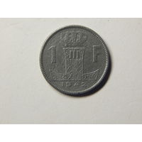 Бельгия 1 франк 1942г
