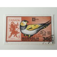 Монголия 1978. Международная выставка марок в Торонто, Канада-марки на марках