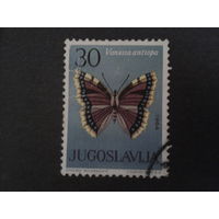 Югославия 1964 бабочка