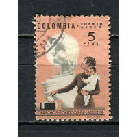 Колумбия - 1964 - Политические права женщин - [Mi. 1053] - полная серия - 1 марка. Гашеная.  (Лот 62CM)