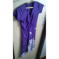 Платье фиолетовое p-p 44-48, рост 160 - 165