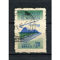 Бразилия - 1959 - Дорожный конгресс - [Mi. 961] - полная серия - 1 марка. Гашеная.  (Лот 50CB)