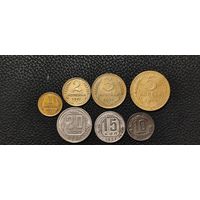 Погодовка монет СССР 1+2+3+5+10+15+20 копеек 1937 года . Смотрите другие мои лоты.