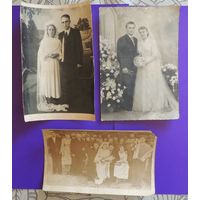 Фото "Свадьба", Польша, Беларусь (18*11 см), 1930-1950-е гг.
