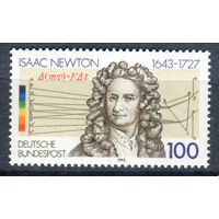 Германия - 1993г. - 350 лет с Дня Рождения Ньютона - полная серия, MNH [Mi 1646] - 1 марка