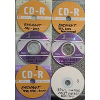 CD MP3 ENCHANT, RPWL, VIOLET DISTRICT - 6 CD