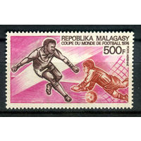 Мадагаскар - 1973г. - Чемпионат мира по футболу - полная серия, MNH [Mi 703] - 1 марка