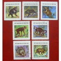 Вьетнам. Животные. ( 7 марок ) 1976 года. 8-13.