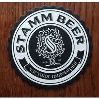 Подставка под пиво частной пивоварни "Stamm Beer" /Россия/