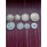 Монеты Монголии. С 1 рубля