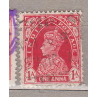 Британская Индия Король Георг VI Индия 1937 год лот 11