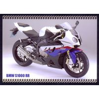 Чехия открытка мотоцикл BMW S1000 RR