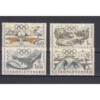 Спорт. Олимпийские игры. Чехословакия. 1968. 4 марки. Michel N 1763-1766 (3.8 е)