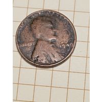 США 1 цент 1949 . года .