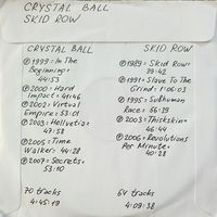 CD MP3 дискография CRYSTAL BALL, SKID ROW - 2 CD