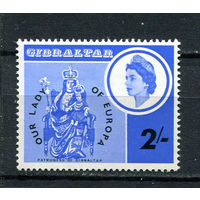 Британские колонии - Гибралтар - 1966 - Религия - [Mi. 184] - полная серия - 1 марка. MNH, MLH.  (Лот 68Dh)