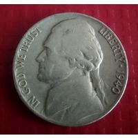 США 5 центов 1940 г. #20113
