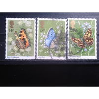 Англия 1981 Бабочки