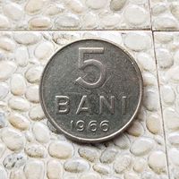 5 бань 1966 года Республика Румыния. Социалистическая республика (1948-1989). Очень красивая монета!