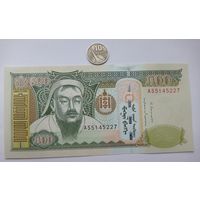 Werty71 Монголия 500 тугриков 2016 Чингисхан UNC банкнота