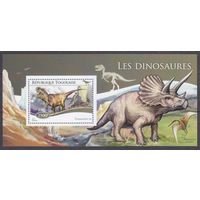 2015 Того 6533/B1124 Динозавры 10,00 евро