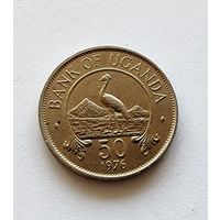 Уганда 50 центов, 1976