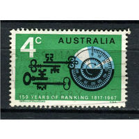 Австралия - 1967 - 150 лет австралийскому банковскому делу - [Mi. 386] - полная серия - 1 марка. Гашеная.  (Лот 11BC)