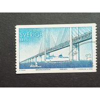 Швеция 2000. Мост, соединяющий Данию и Швецию