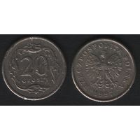 Польша y280 20 грош 1997 год (mw) (f2