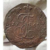 5 копеек 1764 ЕМ без МЦ.Кдадовая.