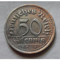 50 пфеннигов, Германия 1921 E