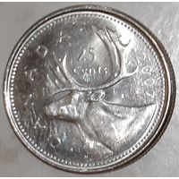 Канада 25 центов, 2007 (7-5-22)