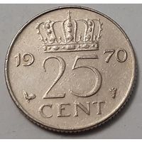 Нидерланды 25 центов, 1970 (4-10-49)
