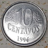 Бразилия 10 сентаво, 1994 (2-5-67)