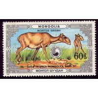 1 марка 1986 год Монголия Сайгак 1816