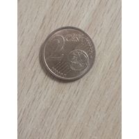 2 евроцента 2002 J Германия