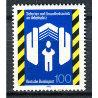 Германия - 1993г. - Международный год безопасности и охраны здоровья на рабочих местах - полная серия, MNH [Mi 1649] - 1 марка