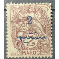 Французская почта Марокко 1911г.